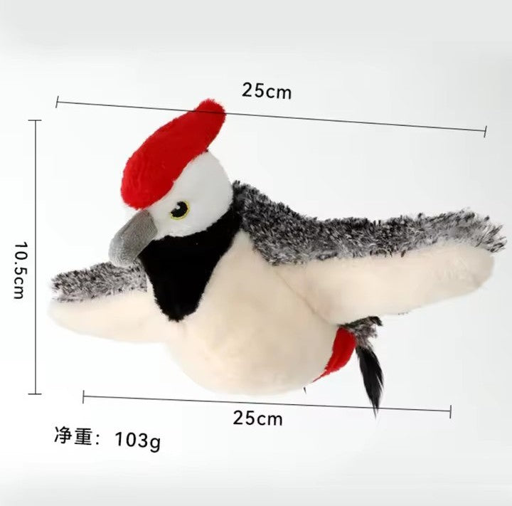 Jouet interactif pour chat modèle 6 en forme d'oiseau qui gazouille, avec ailes battantes, rechargeable et activé par le mouvement, pour chats d'intérieur, compatible avec les chats et les chiens. (Copie) (Copie) (Copie)