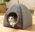 Maison de chat et de petits Chiens, toutes saisons se transformant en panier